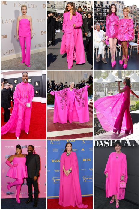 celebrities in valentino pink 2