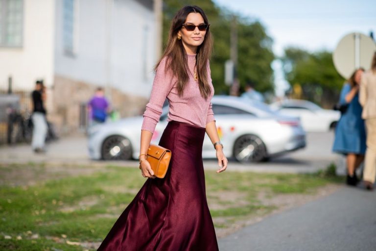 funda christophersen wearing pink turtleneck knit bordeaux news photo 1016848682 1547480004